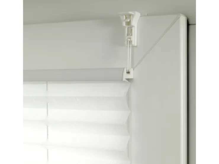 Gardinia Easy Fix Plissee Tag und Nacht Weiß 60 cm x 130 cm* Plissees