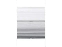 Gardinia Easy Fix Plissee Tag und Nacht Weiß 60 cm x 130 cm* Plissees