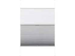 Gardinia Easy Fix Plissee Tag und Nacht Weiß 100 cm x 130 cm* Plissees