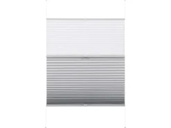 Gardinia Easy Fix Plissee Tag und Nacht Weiß 70 cm x 130 cm* Plissees