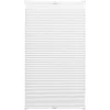 Gardinia EasyFix Plissee mit 2 Bedienschienen 75 cm x 130 cm Weiß