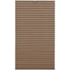 Gardinia EasyFix Plissee mit 2 Bedienschienen 40 cm x 130 cm Taupe