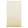 Gardinia EasyFix Plissee mit 2 Bedienschienen 95 cm x 130 cm Elfenbein* Plissees