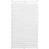 Gardinia EasyFix Plissee mit 2 Bedienschienen 65 cm x 130 cm Weiß* Plissees