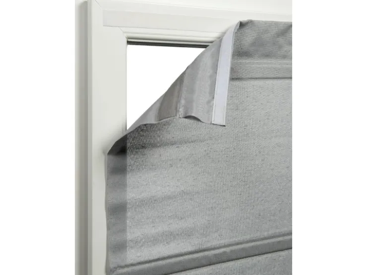 Gardinia Easyfix Raffrollo Magnetisch Grau 90 cm x 140 cm