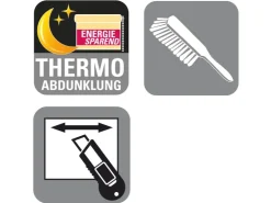 Gardinia EasyFix Rollo Thermo energiesparend 90 cm x 150 cm