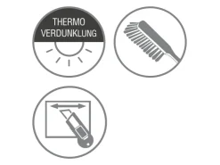 Gardinia EasyFix Rollo Thermo energiesparend 90 cm x 150 cm