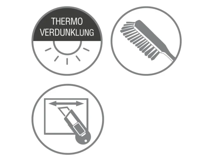 Gardinia EasyFix Rollo Thermo 60 cm x 150 cm* Raffrollos