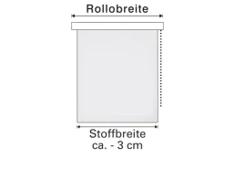 Gardinia EasyFix Rollo Uni 90 cm x 210 cm strukturiert* Rollos|Raffrollos