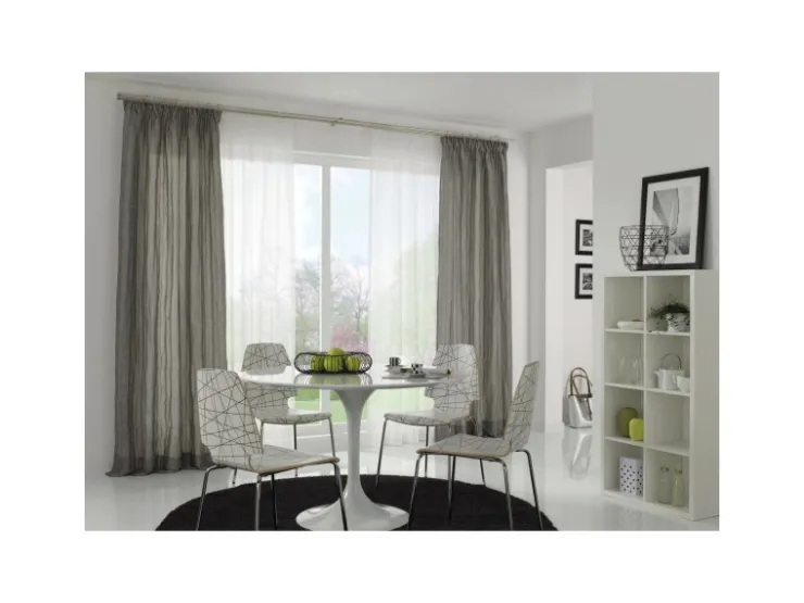 Gardinia Endstück Chicago Zylinder für Ø 20 mm optik 2-er Pack