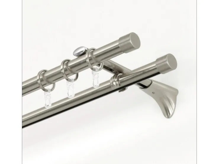 Gardinia Endstück Chicago Kappe für Ø 20 mm optik 2-er Pack