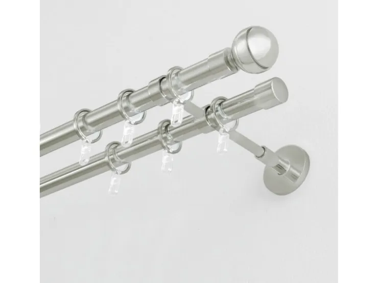 Gardinia Endstück Chicago Kappe für Ø 20 mm optik 2-er Pack
