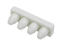Gardinia Endstück für Aluminium-Vorhangschiene 1-läufig Weiß 2-er Pack* Vorhänge|Gardinenschienen
