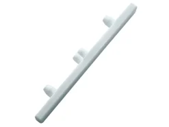 Gardinia Endstück für Aluminium-Vorhangschiene 3-läufig Weiß 2-er Pack* Gardinenschienen