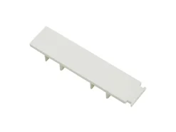 Gardinia Endstück für Vorhangschiene GE2 2-läufig Weiß 2-er Pack