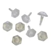 Gardinia Faltenstecker Transparent 50-er Pack