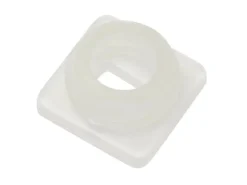 Gardinia Feststeller für Vorhangschiene/Profil VSA1 (VS57) Weiß 4-er Pack