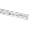 Gardinia Flächenvorhangschiene Komfort Komplett-Set 3-läufig Weiß 170 cm* Gardinenschienen