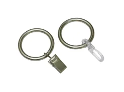Gardinia Gardinenringe Europa für Ø 19 mm 10-er Pack