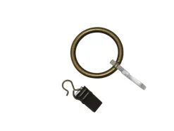 Gardinia Gardinenringe Europa für Ø 19 mm -Antik 10-er Pack* Vorhänge|Gardinen
