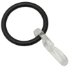 Gardinia Gardinenringe Kos für Ø 27 mm Schwarz 6-er Pack* Gardinenschienen|Gardinenstangen