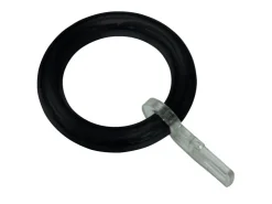 Gardinia Gardinenringe mit Haken für Stangen bis Ø 28 mm Schwarz-Matt* Gardinenstangen