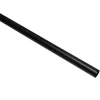 Gardinia Gardinenstange Denver Ø 25 mm 200 cm Schwarz Matt* Seilspanngarnituren|Gardinenstangen