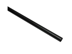 Gardinia Gardinenstange Denver Ø 25 mm 200 cm Schwarz Matt* Seilspanngarnituren|Gardinenstangen