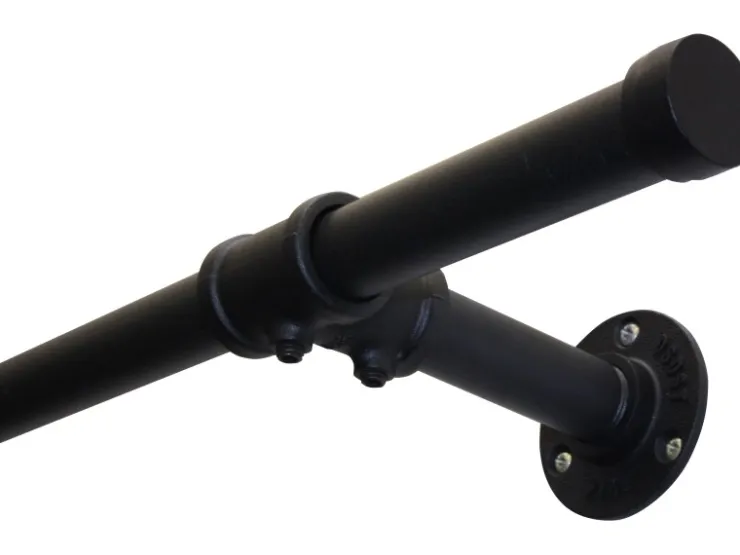 Gardinia Gardinenstange Industrial Home Ø 25 mm 240 cm* Gardinenstangen|Seilspanngarnituren