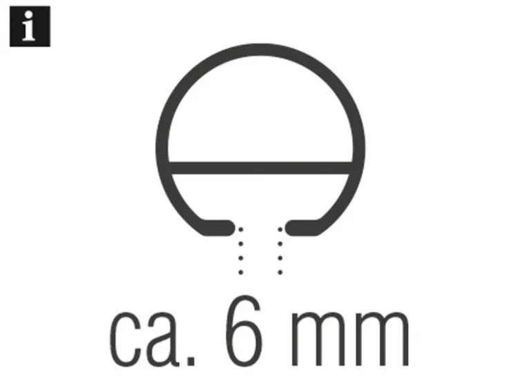 Gardinia Gardinenstange Memphis mit Innenlauf I Ø 16 mm 200 cm* Vorhänge|Gardinenstangen