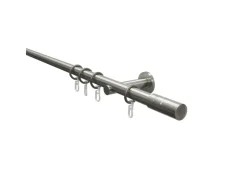 Gardinia Gardinenstangen-Set Zylinder Ø 20 mm optik 160 cm