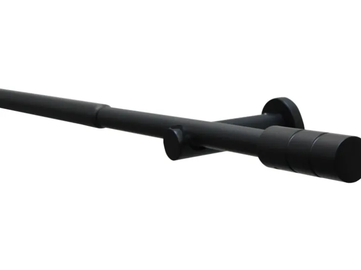 Gardinia Gardinenstangen-Set Kreta Zylinder Ø 16/19 mm 120 cm - 210 cm* Gardinenstangen