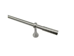 Gardinia Gardinenstangen-Set Belamy Ø 25 mm Edelstahloptik 160 cm* Seilspanngarnituren|Gardinenstangen