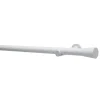 Gardinia Gardinenstangen-Set Korfu Ø 28 mm 1-Lauf 240 cm Weiß* Gardinen|Seilspanngarnituren