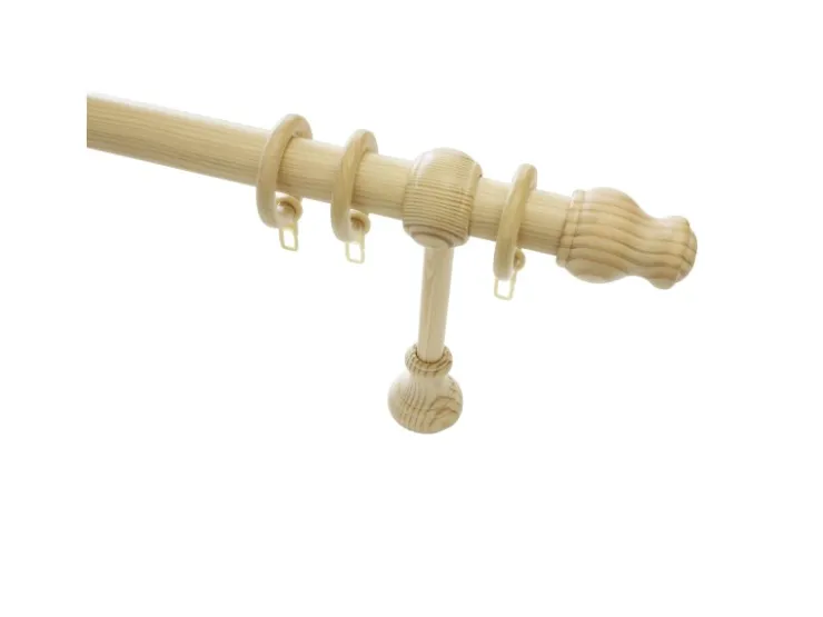 Gardinia Gardinenstangen-Set Lugano Ø 28 mm 120 cm* Gardinenstangen|Seilspanngarnituren