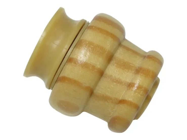 Gardinia Holz-Träger für Vitragestange Montana Ø 11 mm Kiefer/Natur