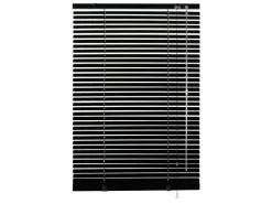 Gardinia Jalousie Aluminium 60 cm x 175 cm Schwarz* Jalousien
