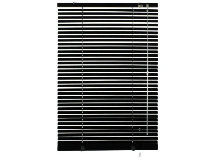 Gardinia Jalousie Aluminium 60 cm x 175 cm Schwarz* Jalousien