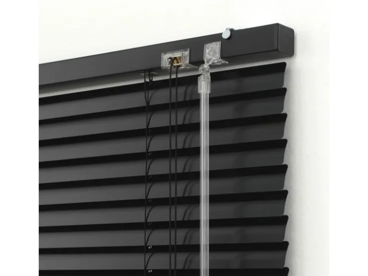 Gardinia Jalousie Aluminium 60 cm x 175 cm Schwarz* Jalousien
