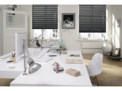 Gardinia Jalousie Aluminium 60 cm x 175 cm Schwarz* Jalousien