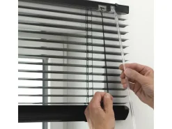 Gardinia Jalousie Aluminium 70 cm x 175 cm Schwarz* Jalousien