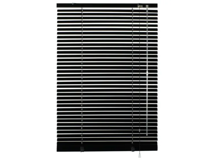 Gardinia Jalousie Aluminium 40 cm x 175 cm Schwarz* Jalousien