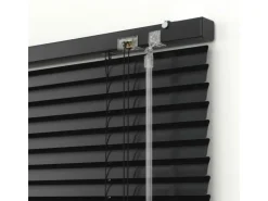 Gardinia Jalousie Aluminium 40 cm x 175 cm Schwarz* Jalousien
