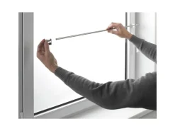Gardinia Klemmstange Press&Go Kugel Ø 8/10 mm optik 50 cm - 80 cm