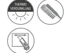Gardinia Plissee Concept Thermo 100 cm x 130 cm