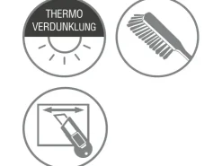 Gardinia Plissee Concept Thermo 70 cm x 130 cm* Plissees