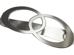 Gardinia Raffspange Infinity Edelstahl gebürstet* Türvorhänge|Vorhänge