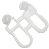 Gardinia Rollringe für Schleuderstab Weiß 6-er Pack* Vorhänge|Gardinen