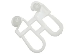 Gardinia Rollringe für Schleuderstab Weiß 6-er Pack* Vorhänge|Gardinen