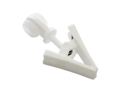 Gardinia Rollringe mit Klammer Weiß 20-er Pack